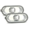 SHLPDFM 2 PCS/SET Transparent Clear Side Indicator Set 1J0949117 Compatible