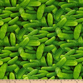 Elizabeth's Studio New Food Festival Cucumber, Yard, Green