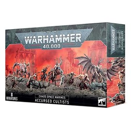 Games Workshop Warhammer 40,000 - Chaos Space Marines: Accursed Cultists