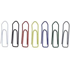 Alco 458 26 Paper Clips Coloured Colourful
