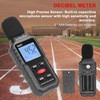 Medidor de Decibelios, Medidor de Nivel de Sonido Digital S8607