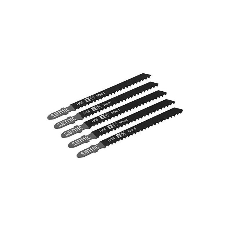 Sealey SJBT111C 100mm 8tpi Jigsaw Blade General Wood - Pack