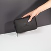 OneNine5 Eco-Friendly Essentials Pouch, Miho Black. Organiser & Bag for