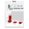 Sweese 406.404 Porcelain Stackable Cappuccino Cups with Saucers and Metal