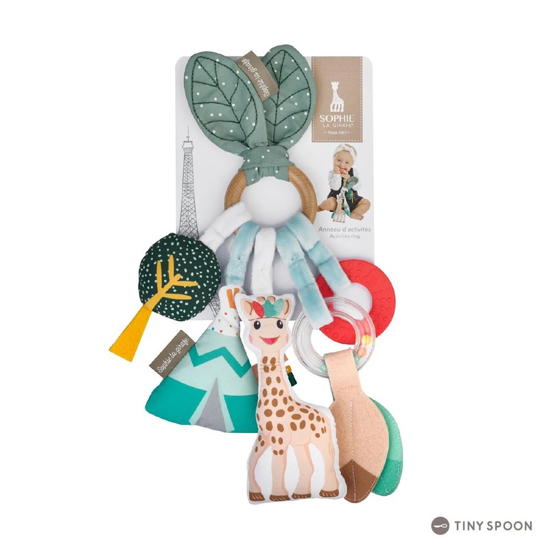Sophie la Girafe 850803 Ring Textile Education, Multi-Colour, 30