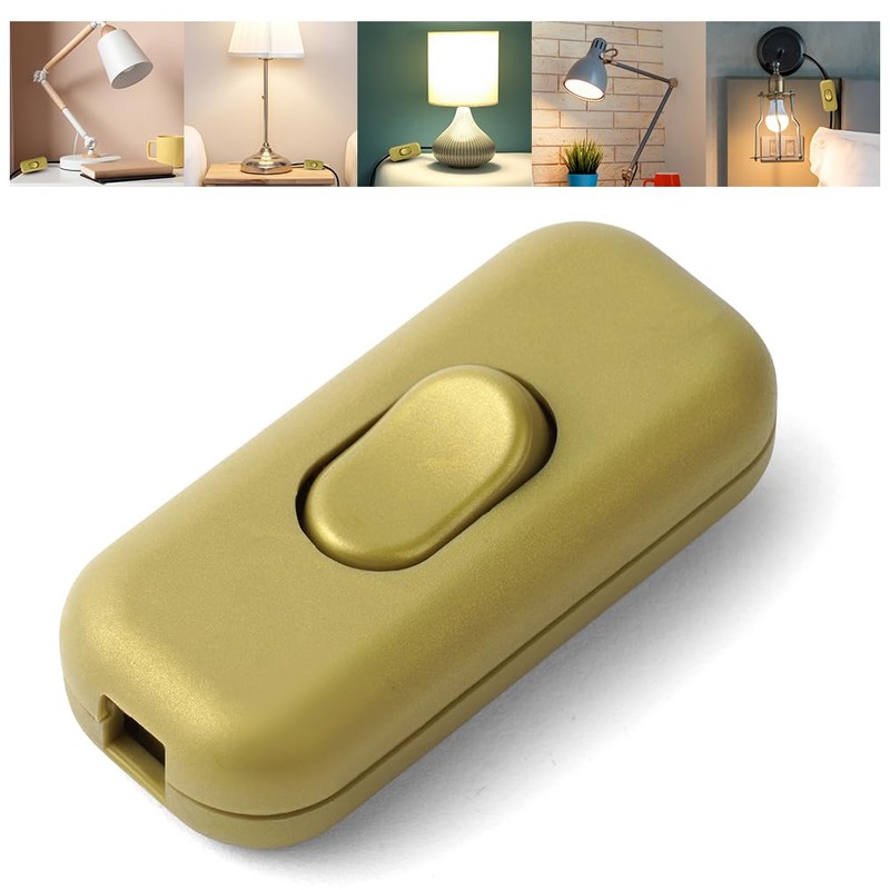 AXFEE Inline Switch, 250 V 6 A Intermediate Switch Cord