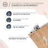 Spruchreif Premium quality 100% emotional, stainless steel hip flask with