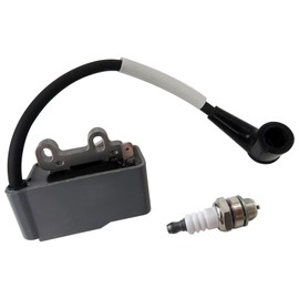 USonline911 Ignition Coil w/Spark Plug for Echo SRM225 TC-210 EB212 GT-225 ES-210 GT-200 Hedge Trimmer