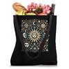 Celestial Sun Moon Stars Boho Cosmic Galaxy Space Lover Tote