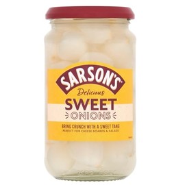 Generic Sarsons Sweet & Mild Silverskin Onions 460g (Pack of 1)