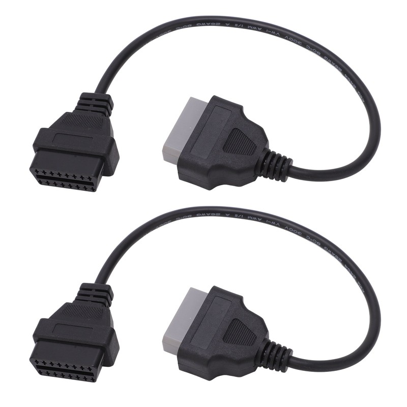 1 Pair OBD2 Diagnostic Cable 14 Pin to 16 Pin
