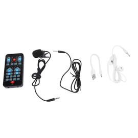 Mini Voice Changer 8 Sound Effects Support Multi Languages Beautification Handheld Sound Card for Mobile Phone Computer