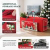UIRWAY Christmas Tree Storage Bag- Fit for 7.5ft Artificial Trees,