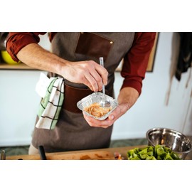 120ml 50pcs Small Aluminium Foil Trays Containers with Lids Great for Meal Prep Baking Food Storage Takeaway Tin