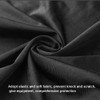 Indoor TV dust cover black, elasticity soft cloth adaptive screen