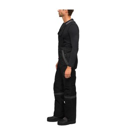 Arctix Men's Tundra Ballistic Bib Overalls With Added Visibility, Black, Medium/32" Inseam