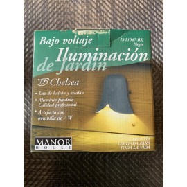 Chelsea Manor House Low Voltage Garden Lighting Black Deck Stair Light