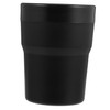 GRIRIW 2pcs Car Trash Can with Lid Cup Shape Mini