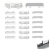20 Pcs Window Drainage Covers, Windows Vent Cover, ABS Plastic