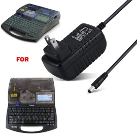 HJHLSTJK AC/DC Charger For Canon MK2100 Mk2600 Cable & Wire Marker Printer PR-T102 N14584