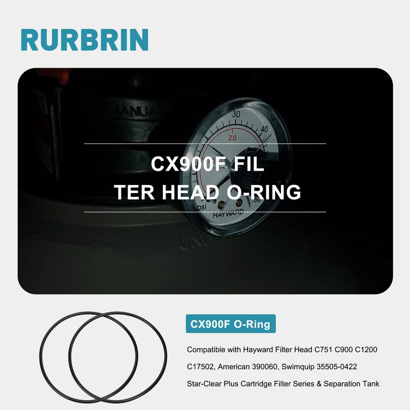 CX900F 0-240 Tank Lid O-Ring for Hayward Star-Clear Plus U9-228A