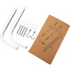 Projector Screen Wall Mount Bracket with 30kg Load Capacity |