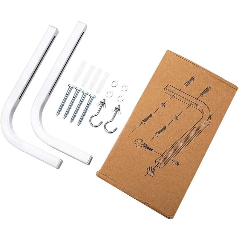 Projector Screen Wall Mount Bracket with 30kg Load Capacity |