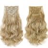 Cybelleza 48 cm Clip-In Extensions, Hairpiece Like Real Hair, 6