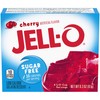 Jell-O Sugar Free Black Cherry Low Calorie Gelatin Dessert 1