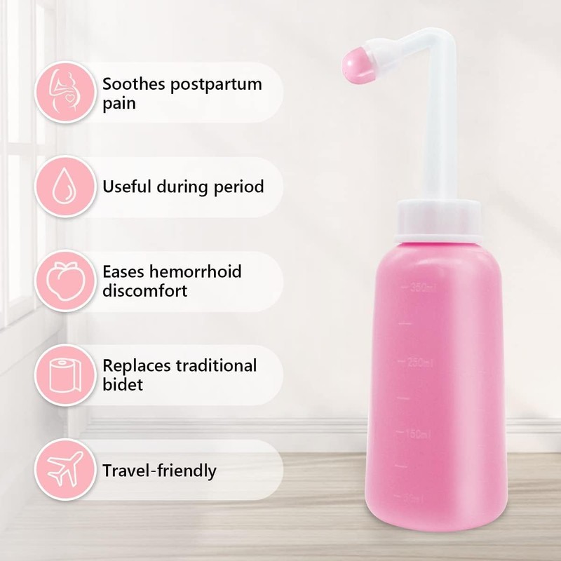 Premium Peri Bottle for Postpartum Care | Upside Down Peri