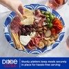 Dixie Ultra Disposable Paper Platters, 10" x 12.5", 25 Count