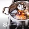 Swiss Diamond Stainless Steel 9.5" Fry Pan Premium Clad Induction