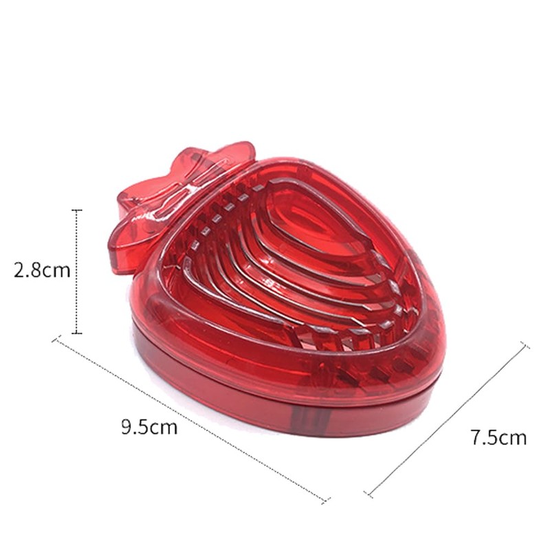 Strawberry Slicer, Egg Divider，Strawberry Slicer Kitchen Gadget Fruit Slicer for