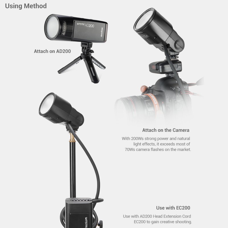 Godox H200R 200W Ring Flash Head with Spiral Flash Tube