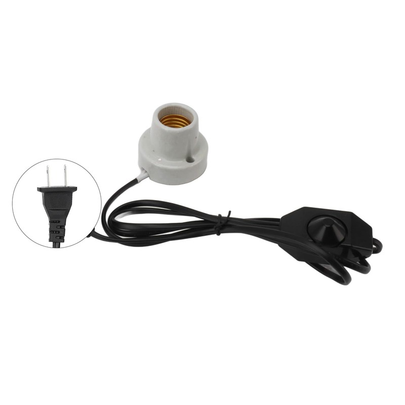 Reptile Heat Lamp Holder Ceramic Heat Lamp Holder High Temperature