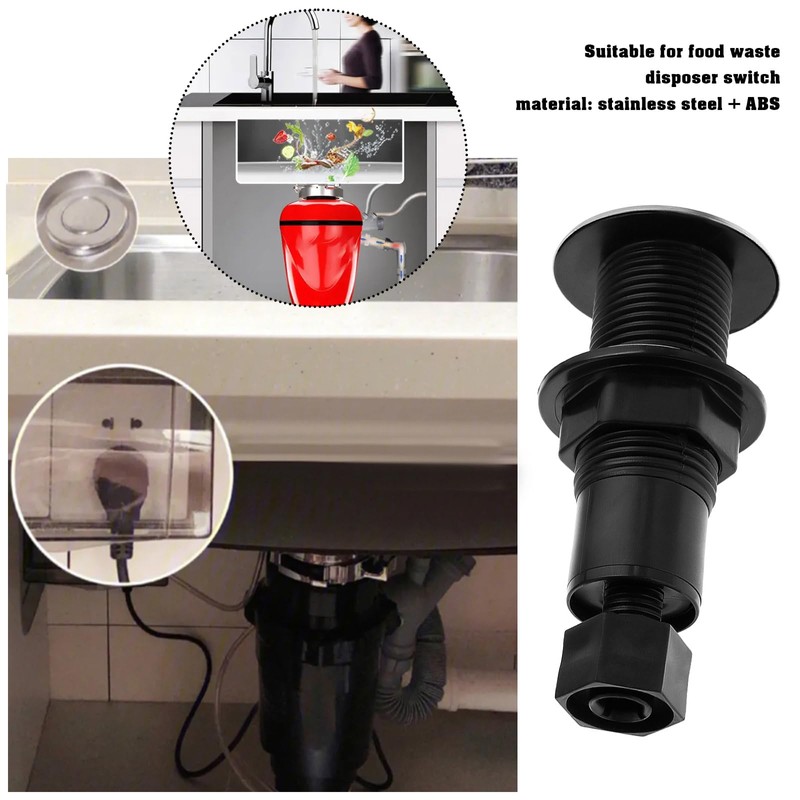 Create idea Air Switch 304 Stainless Steel Pneumatic Push Switch