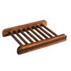 Eco-Friendly Bamboo Soap Dish, Natural Wooden Soap Holder for Bathroom