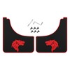 UpAuto Car Mud Flaps Screw and Clips Universal Rubber Mudguard