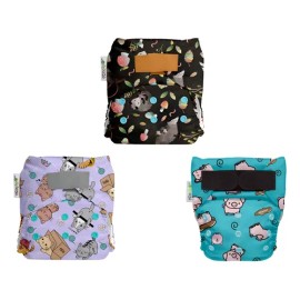 Pañales Ecológicos De Tela Ecopipo (3pack-estampado) Oferta                                                                                           