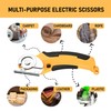 Cordless Electric Box Cardboard Cutter - Rechargeable Power Rotary Blade