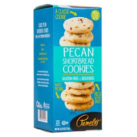 Pamelas Products Cookies Shortbread Pecan , 7.25 oz ( pack of 6)