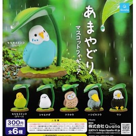 Qualia Amayadori Mascot Figure, Set of 6 Types