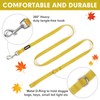 azuza Nylon Fall Dog Collar and Leash Set, Strong &