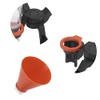 Oil Fill Funnel Kit, 3Pcs Universal Car Engine Oil Funnel,