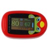Fingertip Clip Oximeter 6 Modes Automatic USB Charging LED Blood