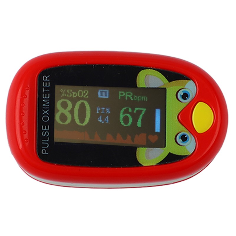 Fingertip Clip Oximeter 6 Modes Automatic USB Charging LED Blood