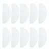 10pcs Sweeping Robot Disposable Mop Microfiber High Absorption Replacement Mopping
