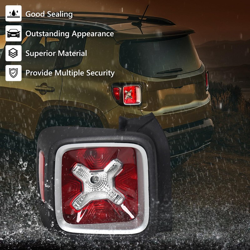 Huray Tail Light for Jeep Renegade 2015-2022 OE Tail Lamp