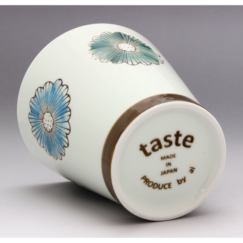 aiwa Hasamiyaki 505552 Free Cup, Flower, Blue