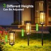 KOOPER Taller Solar Pathway Lights Outdoor, 8 Pack Upgraded Brighter